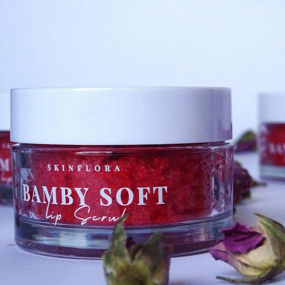 Bamby Sugar Lip Scrub Soft, Plump, Naturally Pink Lips - sugar lip -  Skinflora - الشفاه الجافة - سكينفلورا