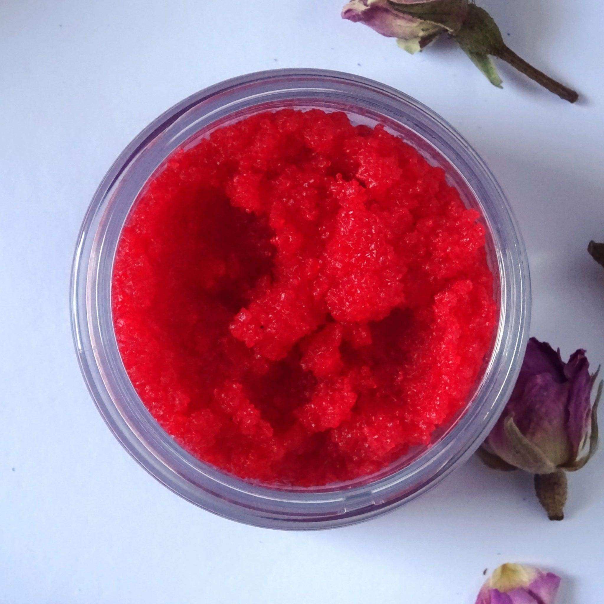 Bamby Lip Scrub for soft, plump, and naturally pink lips - Skinflora UAE | Bamby Lip Scrub لشفاه ناعمة وممتلئة وردية طبيعية - سكينفلورا الإمارات