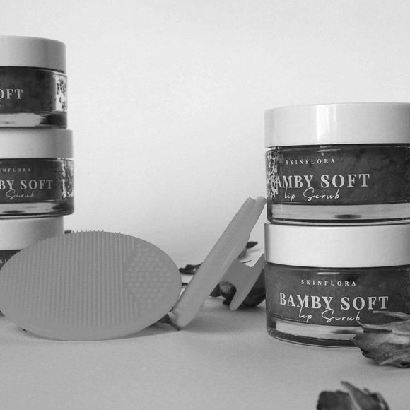Bamby Sugar Lip Scrub Soft, Plump, Naturally Pink Lips - sugar lip -  Skinflora - الشفاه الجافة - سكينفلورا