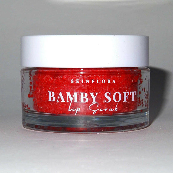 Bamby Sugar Lip Scrub Soft, Plump, Naturally Pink Lips - sugar lip -  Skinflora - الشفاه الجافة - سكينفلورا