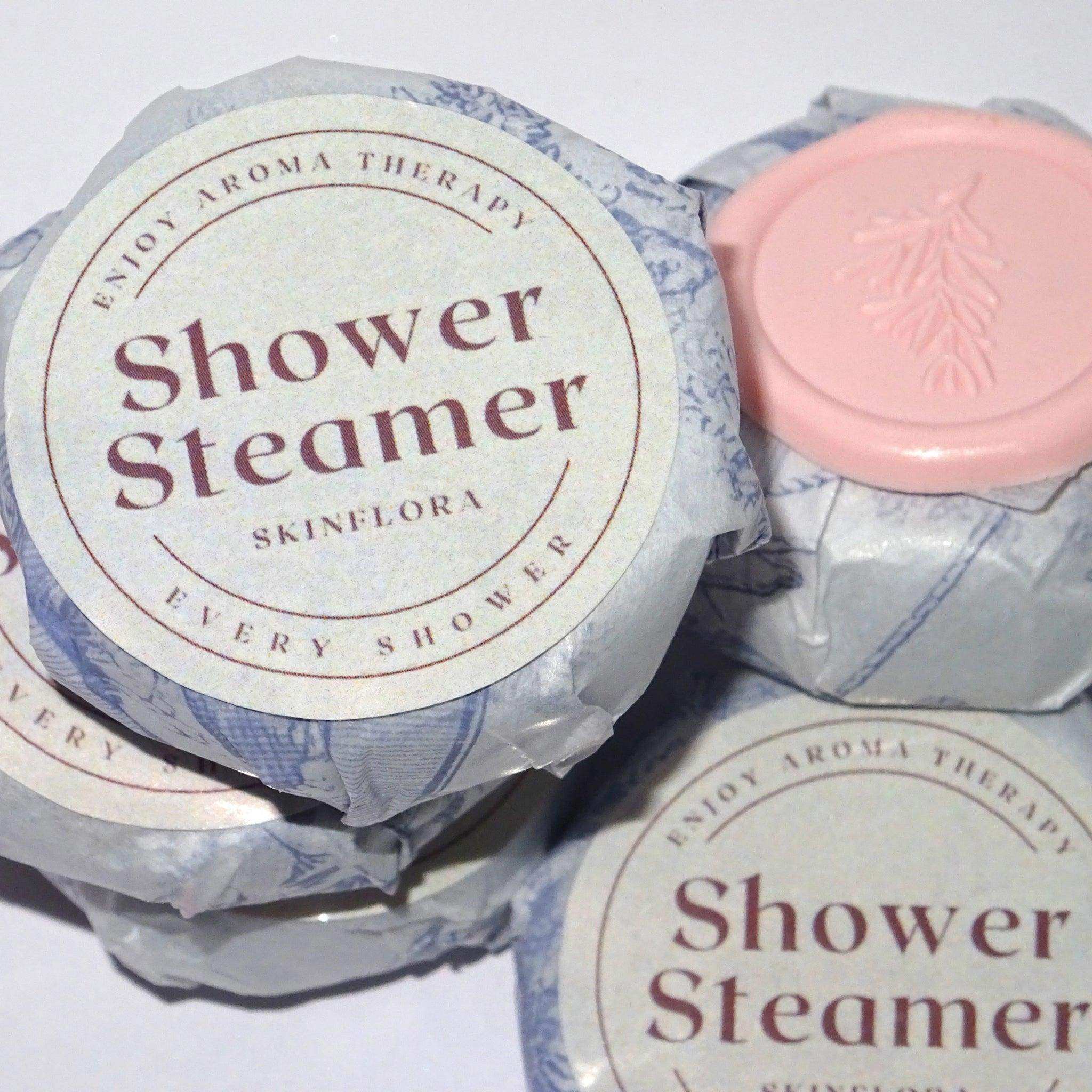 Luxury bath steamer for aromatherapy and stress relief - Skinflora UAE | بخار الاستحمام الفاخر للعلاج العطري وتخفيف التوتر - سكينفلورا الإمارات