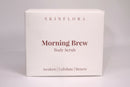Morning Brew Body Scrub packaging box front view