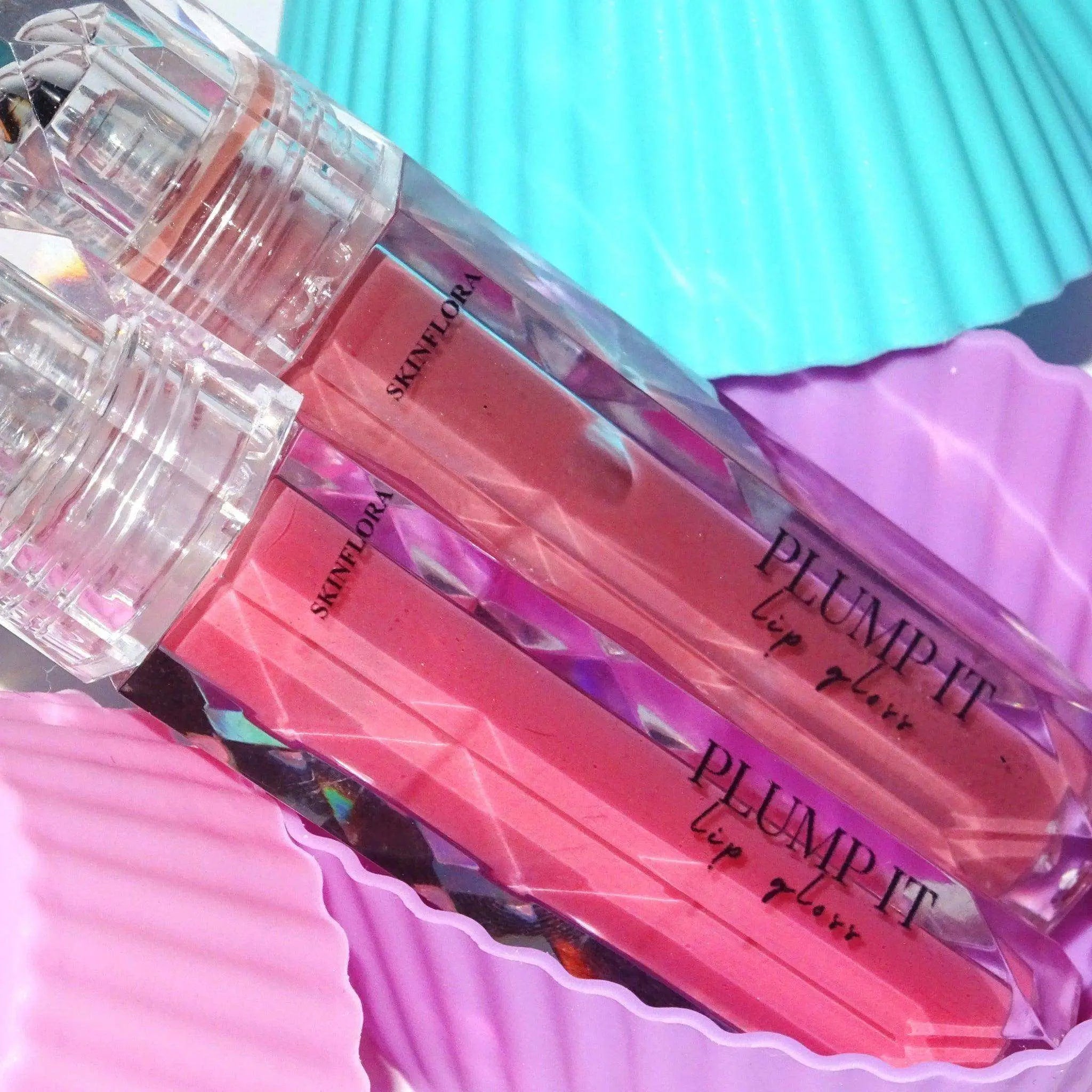Plump It Lip Plumper Gloss Full, Smooth Lips Without Fillers - plump it lip plumper - Skinflora  - ملمع شفاه - سكينفلورا
