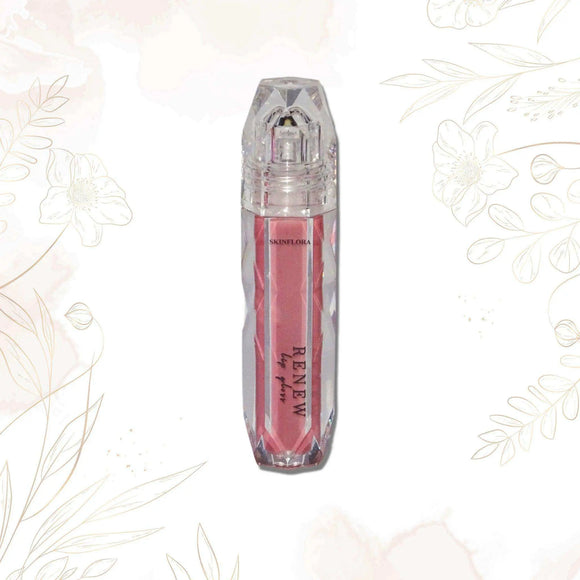 Renew Glossy Lips for Glossy, Hydrated, Radiant Lips Every Day - Glossy Lips - Skinflora  - الشفاه الجافة - سكينفلورا