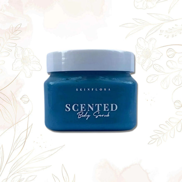 Scented Body Scrub Nila Rice Glow for Radiant Skin - nila - Skinflora - النيلة المغربية - سكينفلورا