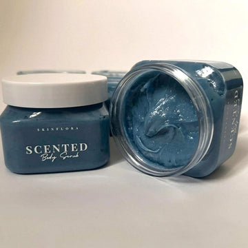 Scented Body Scrub Nila Rice Glow for Radiant Skin - nila - Skinflora - النيلة المغربية - سكينفلورا