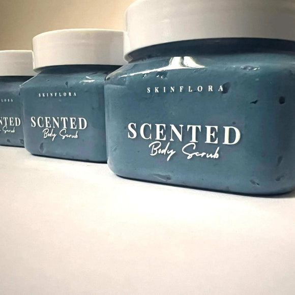 Scented Body Scrub Nila Rice Glow for Radiant Skin - nila - Skinflora - النيلة المغربية - سكينفلورا