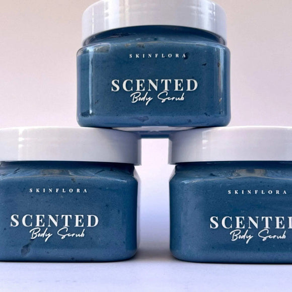 Scented Body Scrub Nila Rice Glow for Radiant Skin - nila - Skinflora - النيلة المغربية - سكينفلورا