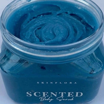 Scented Body Scrub Nila Rice Glow for Radiant Skin - nila - Skinflora - النيلة المغربية - سكينفلورا