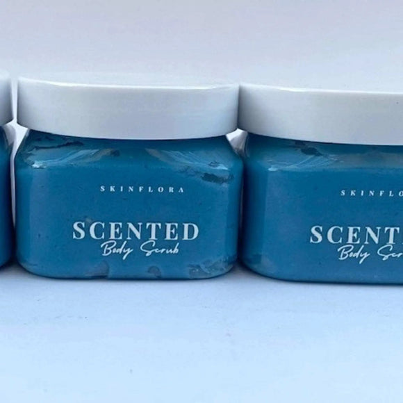 Scented Body Scrub Nila Rice Glow for Radiant Skin - nila - Skinflora - النيلة المغربية - سكينفلورا